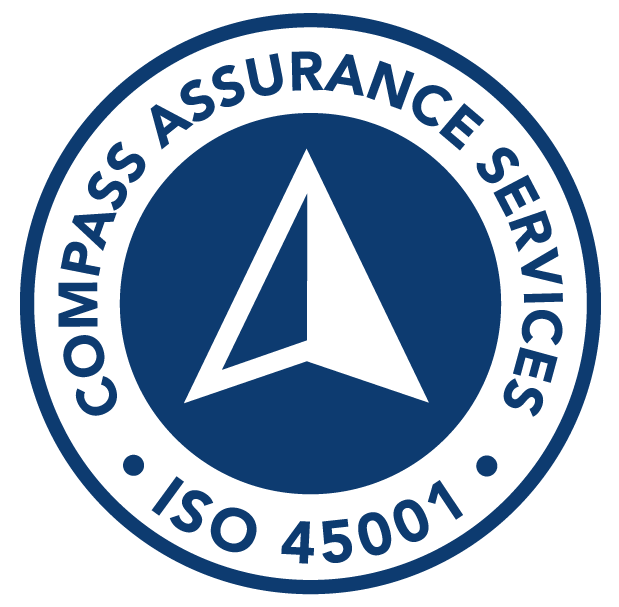 ISO 45001:2018 certification logo